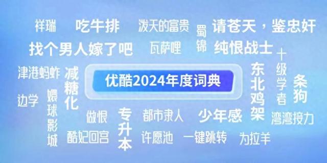 优酷2024年度词典，揭秘年轻人文化新潮流风向标